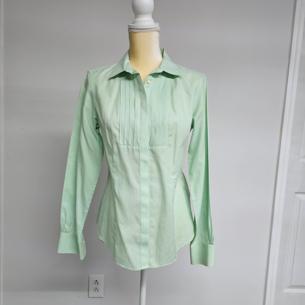 Brooks Brothers Mint Green Women's dress shirt